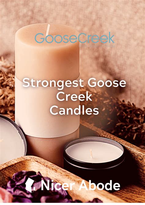 goose candle|strongest goose creek candles.